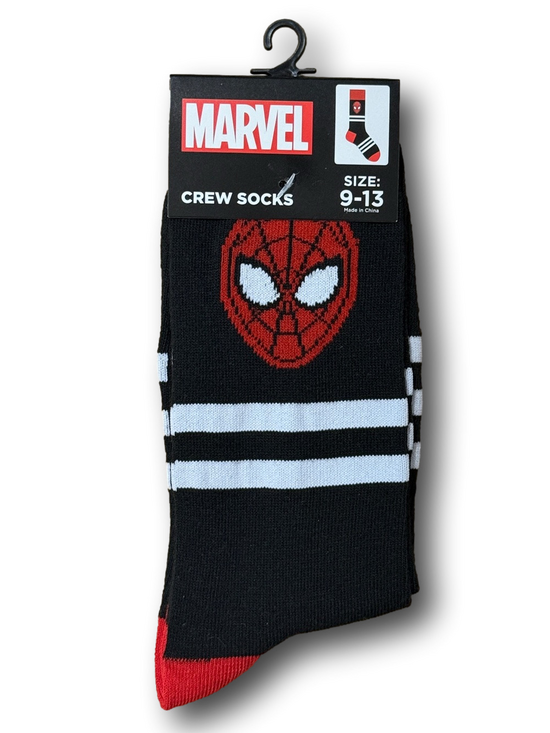 Marvel Other - 3/$20 Marvel Spider-Man Funny Novelty Crew Socks - NWT